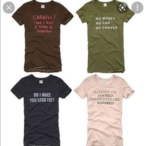 ISO! Abercrombie & Fitch Graphic Tees